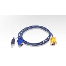 Kabel HD15 - SVGA + mysz + klawiatura USB 6.0m
