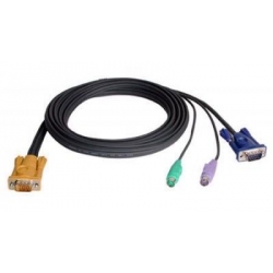 Kabel HD15 - SVGA + mysz PS + klawiatura PS 1.2m