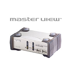 KVM 2/1 CS-1732A USB PS/2 Audio PC, MAC,SUN Aten