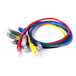 Patchcord UTP cat.5e 2xRJ45 5,0mb żółty