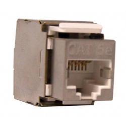 Gniazdo keyston RJ45 FTP Cat5e LSA/110