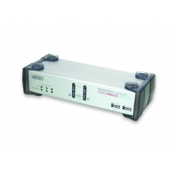 KVM 2/1 CS-1772C USB 2.0 HUB + Switch Ethernet