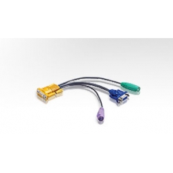 Kabel HD15ż - SVGA + mysz PSż + klawiatura Psż 0.6m