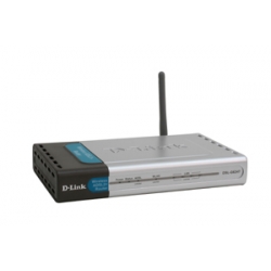 D-LINK Wireless Router ADSL2+ 4xLAN 54MB/s