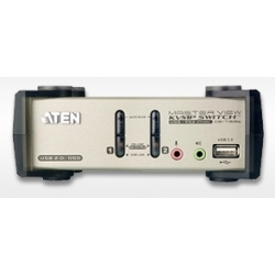 KVM 2/1 CS-1732B USB-2.0 PS/2 Audio OSD Aten